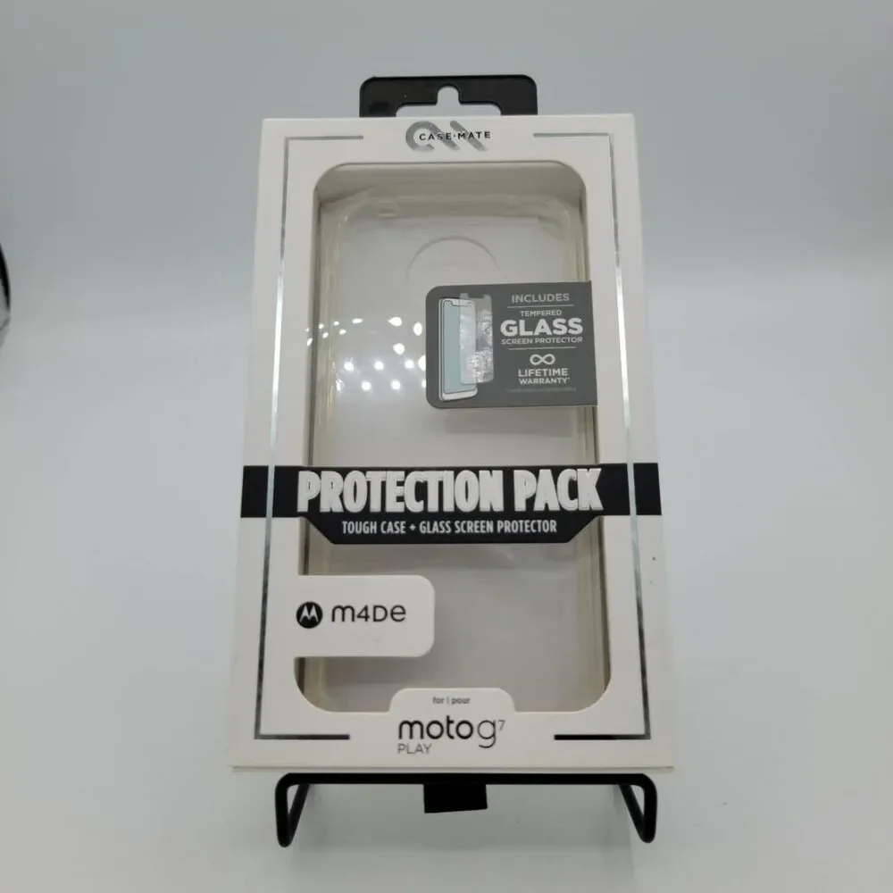 Case-Mate Tough Clear Series for Motorola G7 play case only